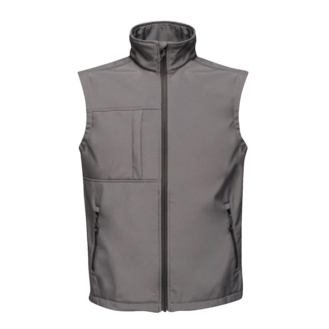Regatta - Heren Octagon 3-laags Printable Softshell Bodywarmer (Grijs)