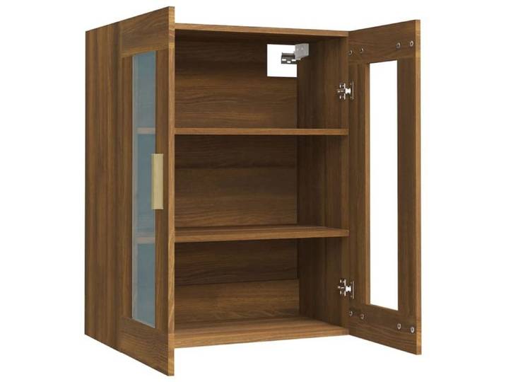 Armoire murale suspendue Chêne marron 69 5x34x90 cm_2 ans garantie_32659