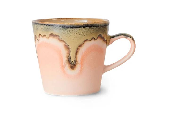 HKliving Tasse à café Americano 70 s 27 cl Blossom'