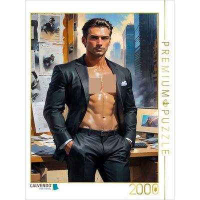 CALVENDO Puzzle Der Geschäftsmann | 2000 Teile Lege-Größe 90x67cm Foto-Puzzle für glückliche Stunden