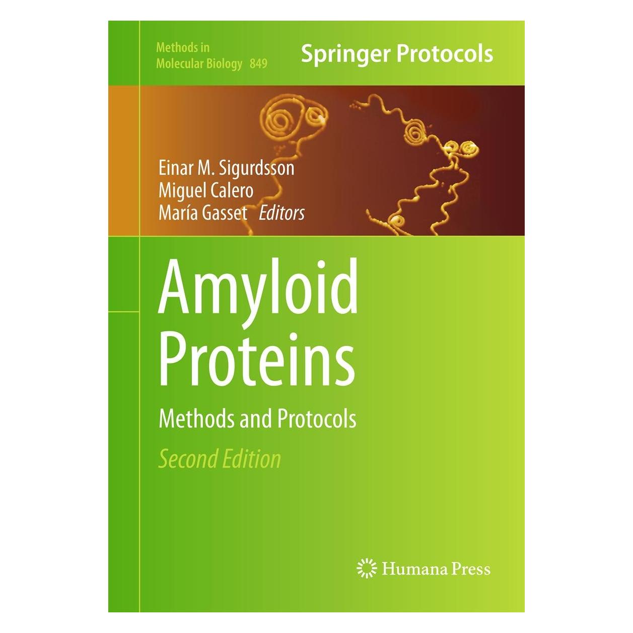 Humana Press Amyloid Proteins (Englisch, Hardcover, Einar M. Sigurdsson, María Gasset, Miguel Calero) (9781617795503)