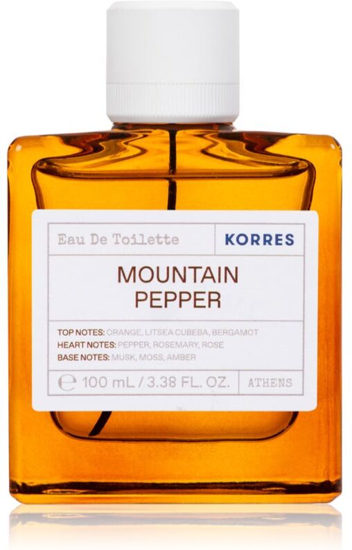 Korres Mountain Pepper EDT für Herren 100 ml