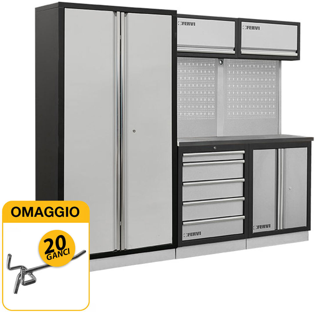 Fervi A008T Arredamento modulare per officina