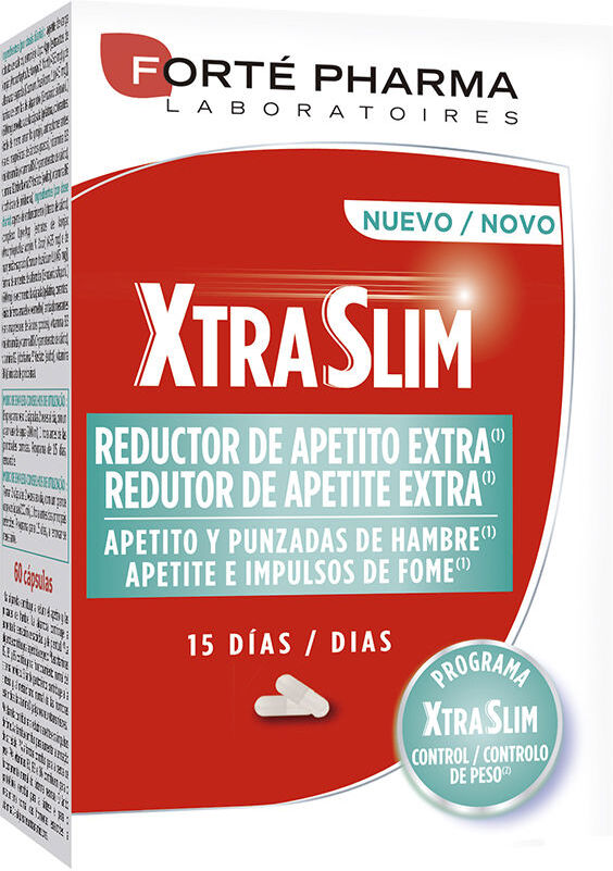 Forté Pharma Xtraslim réducteur d’appétit supplémentaire 60 gélules
