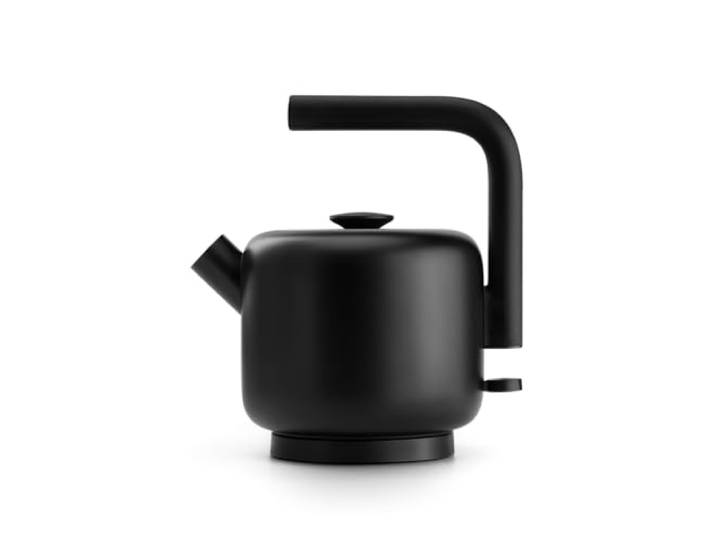 Fellow Clyde Electric Kettle - Twist de capacité moderne sur Stovetop Design\, universel\, acier inoxydable - Eau chaude pour Ramen\, bouillie\, thé\, café et plus - Grande capacité