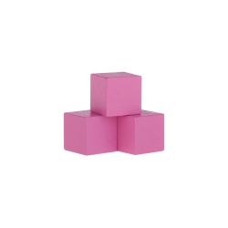 Halmakegel.com Würfel - Quader - kantig - 16mm - rosa 255501