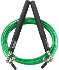 Clever Finds Professional Speed Jump Rope Adjustable Boxing Fitness Skipping Rope green