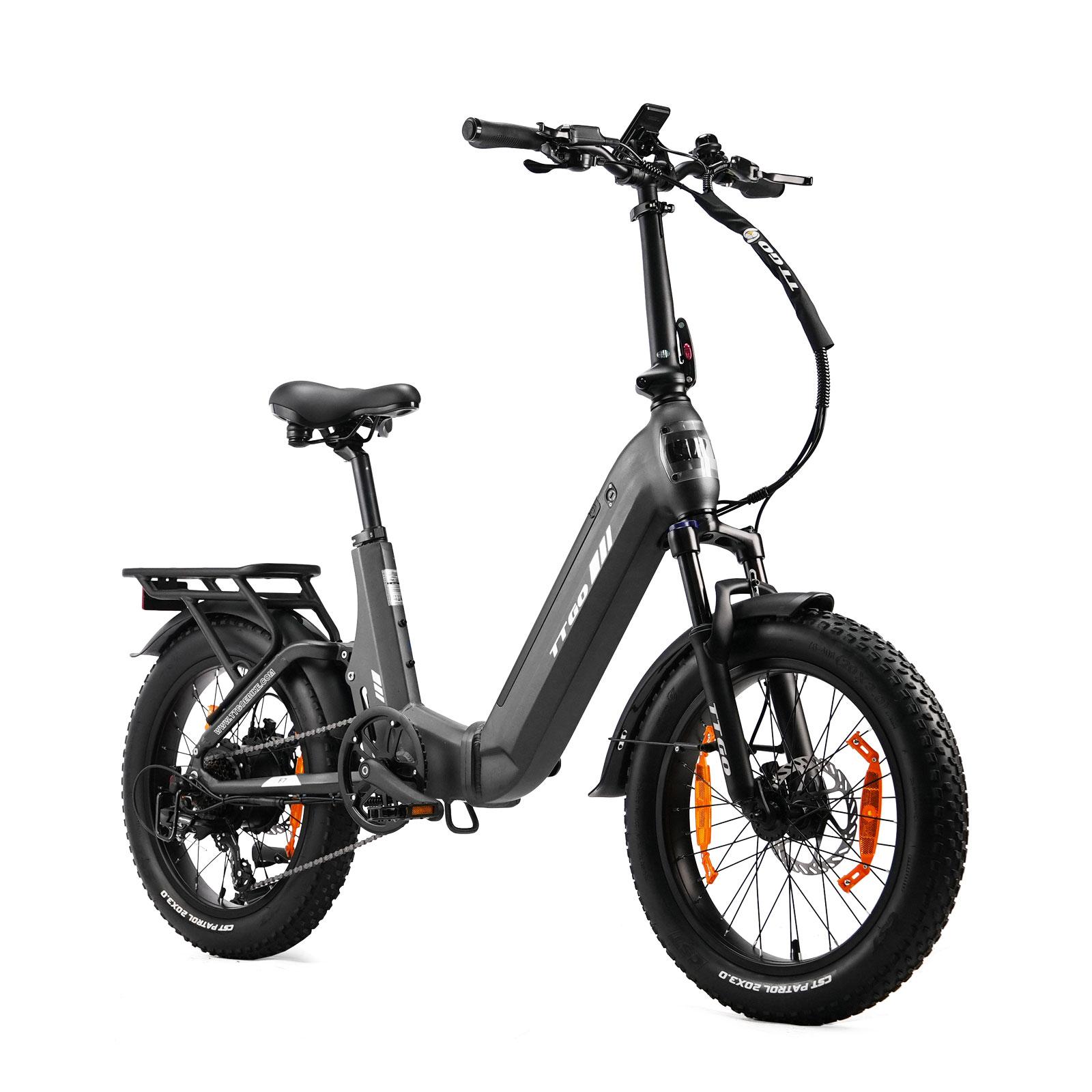 F7 20 Zoll Full-Suspension E Bike, Foldable E-Bikes,250W Hinterradmotor, 48V 15Ah Akku, Shimano 7-Gang, hydraulische Bremsen, bis 120 km Reichwe