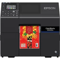 Epson COLORWORKS CW-D6000AE LABEL INK (Farbe), Drucker, Mehrfarbig, Schwarz