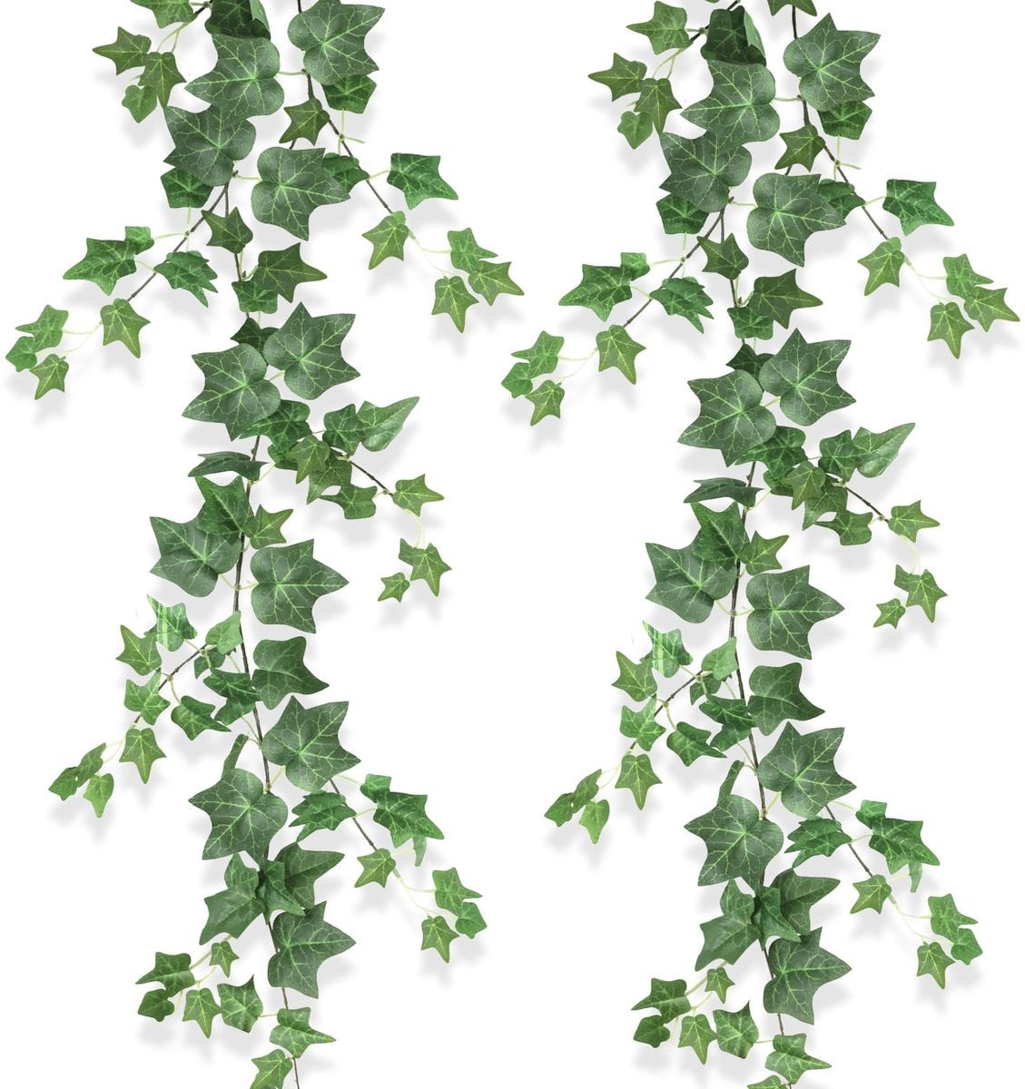 Solidchoice Kunstplant Hangend met Groen Blad voor Decoratie