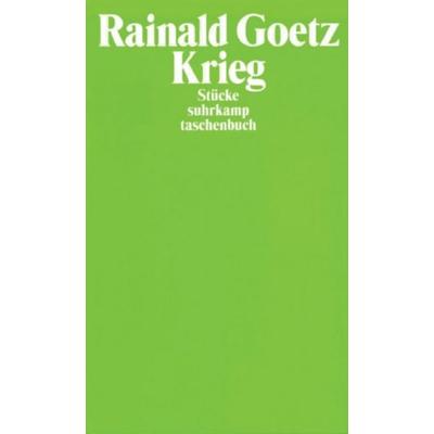 Krieg, Taschenbuch von Rainald Goetz, Suhrkamp, 978-3-518-39990-3