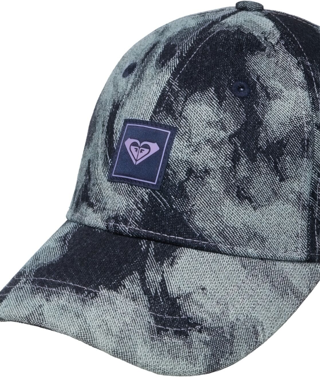 Baseball Cap ROXY "Glow Tides Denim", Damen, naval academy, Baumwolle, Caps Baseball Cap