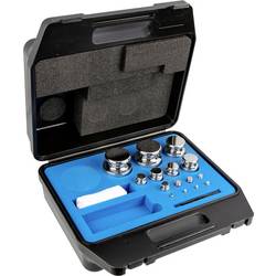 Kern 314-074 Gewichtssatz, E2, 1 g - 2 kg, Knopf, Edelstahl poliert, im Kunststoffkoffer