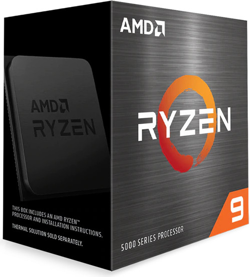 AMD Ryzen 9 5950X Processor - 3,4 GHz - 16 cores - 32 threads