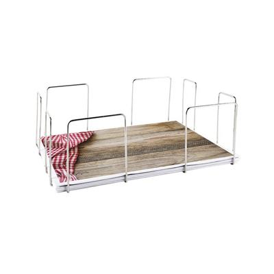 MONOUSO - Tischsets Spender Aus Draht 33,5x45,5x15cm (1 Stück)