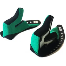 X-Lite X-803/X-803 Ultra Carbon, Wangenpolster Steadyfit - Grün - L