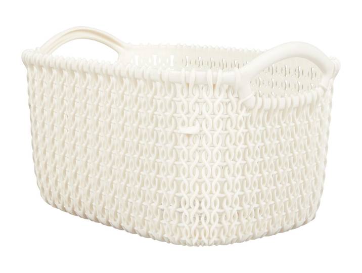 Curver Korb Knit Grau 13.8 × 17.5 × 24.8 3 l