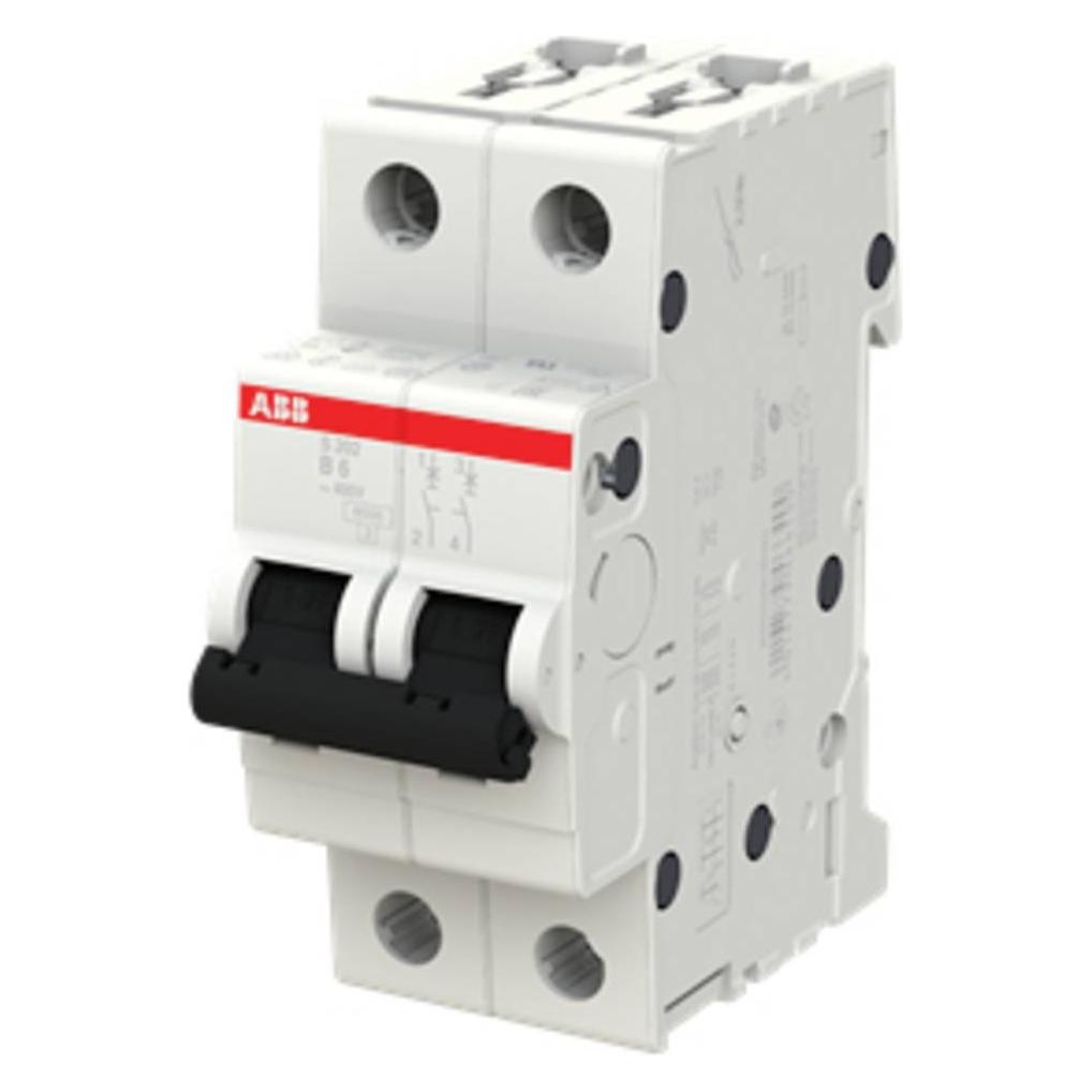 ABB STOTZ-KONTAKT S202-B6 Stromunterbrecher Miniature circuit breaker B-type 2 2 Modul(e) (2CDS252001R0065)