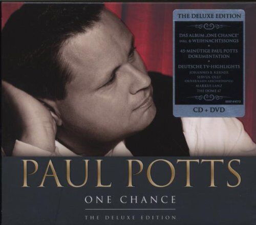 Paul Potts - One Chance - Deluxe Edition (inkl. der kompletten Erfolgsgeschichte auf DVD und 6 Weihnachtssongs) - Preis vom 11.10.2026 23:13:37 h