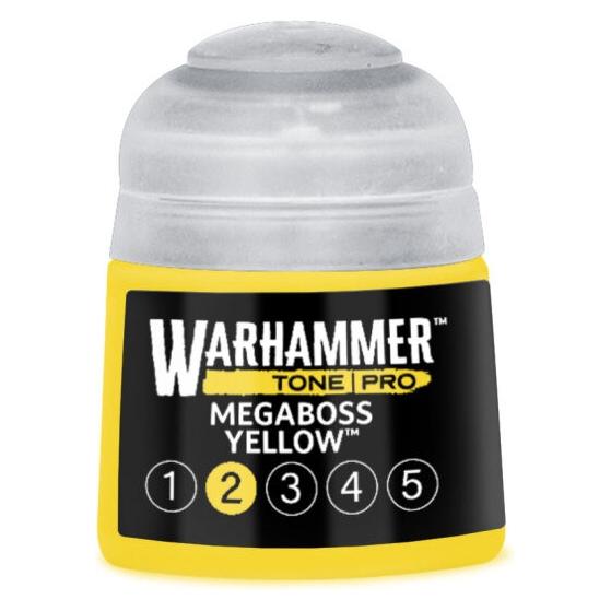 Games Workshop Warhammer Tone Pro - Megaboss Yellow 2 (12 ml) (99189961307)