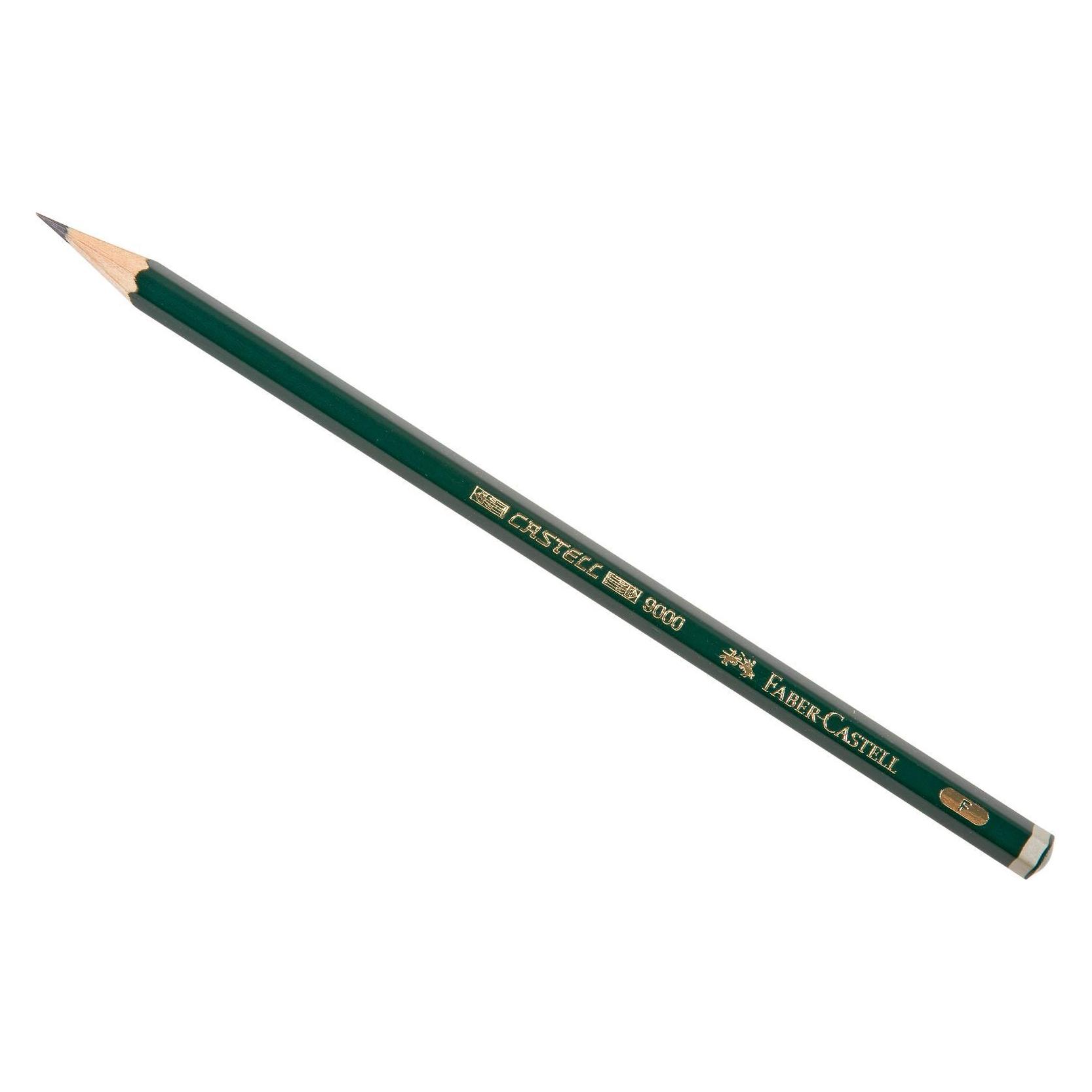 Faber-Castell Bleistift CASTELL 9000 F (F, 1x) (119010)