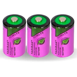 3x Tadiran Lithium 3,6V Batterie SL 750/S 1/2AA - Zelle 14250