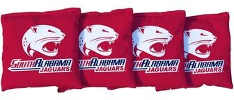 Skip's Garage South Alabama Red Cornhole Bags