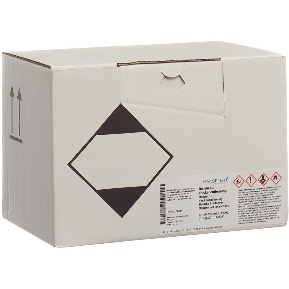 TOP TEN Benzin zur Fleckenentfernung 6 x 150 ml Nicht relevant