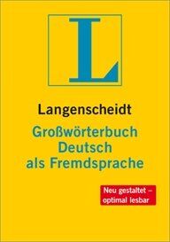 Hans Wellmann - Langenscheidt Großwörterbuch Deutsch als Fremdsprache - Buch (Hardcover) und CD-ROM (Windows): einsprachig Deutsch (Langenscheidt Großwörterbücher) - Preis vom 11.10.2026 03:10:56 h