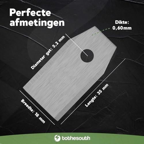 Robotmaaier Blades Staal - 60 Stuks