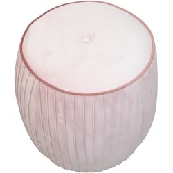 möbel direkt online Sitzpouf Fabienne rose