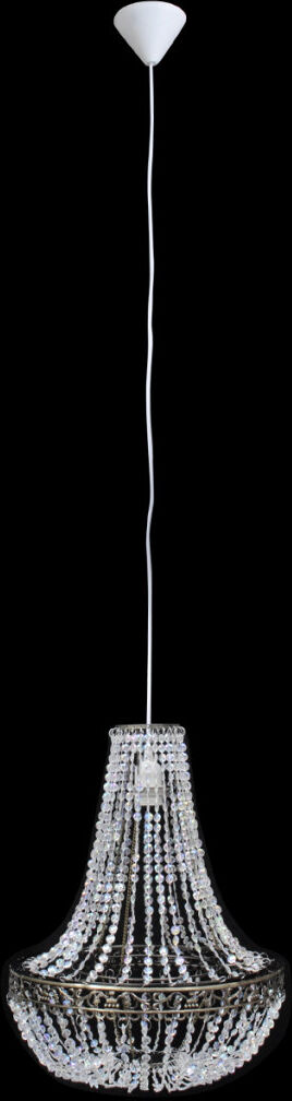 Rosdorf Park Crystal Pendant Light, 1-Light 36.5 cm x 46 cm
