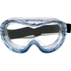 3M Fahrenheit Schutzbrille für Helme mit Acetat/Hardium-Beschichtung AS/AF/UV, PC, klar, unbelüftet, Nylon-Kopfband, inkl. Mikrofaserbeutel FheitSA