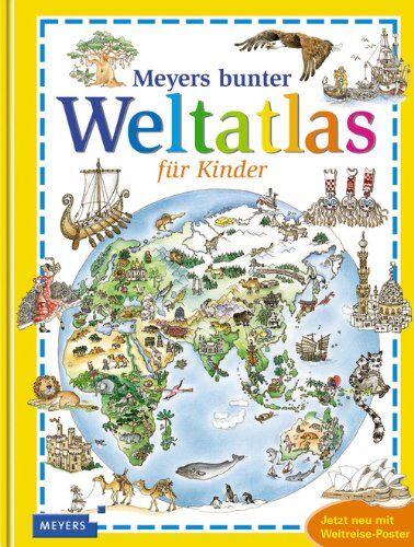 Meyers bunter Weltatlas für Kinder - Preis vom 13.10.2026 19:28:25 h