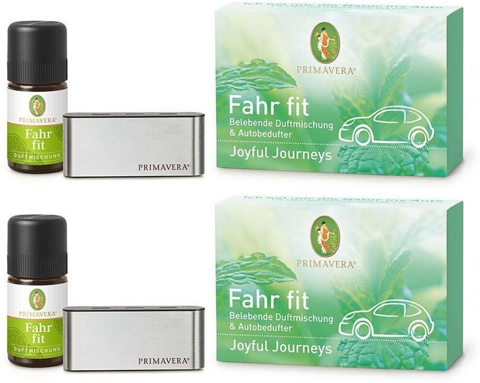 PRIMAVERA Fahr FIT Geschenkset 2x 2x1 St Ätherisches Öl