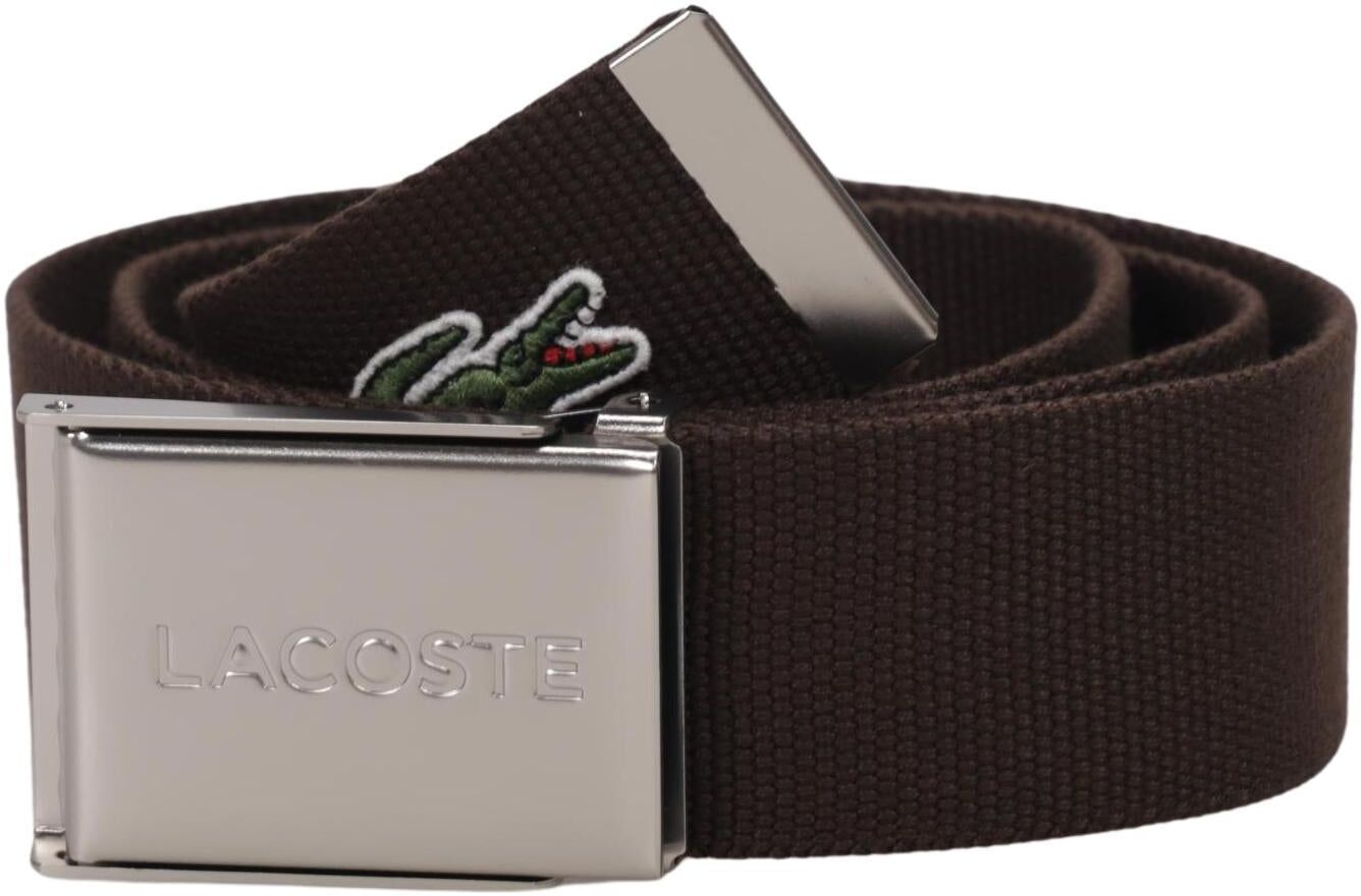 Lacoste Herren Gürtel, Braun, Gr. 90, kein / Etikett - Second Hand