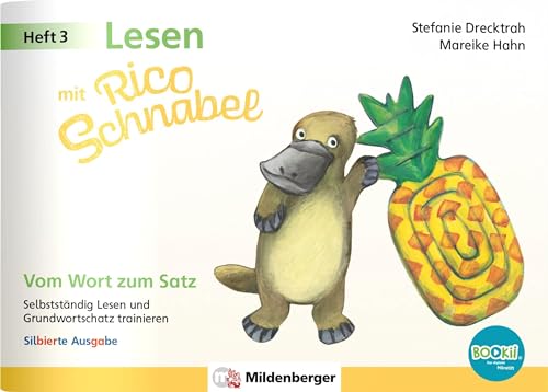 Stefanie Drecktrah - Lesen mit Rico Schnabel, Heft 3: Vom Wort zum Satz – silbierte Ausgabe, für Bookii: Selbstständig Lesen und Grundwortschatz trainieren: Selbstständig ... (Rico Schnabel: Übungshefte Deutsch) - Preis vom 10.10.2026 11:48:34 h