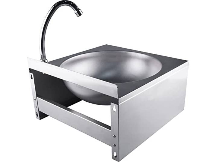 SARO Lavabo à main avec commande au genou Modèle Justin