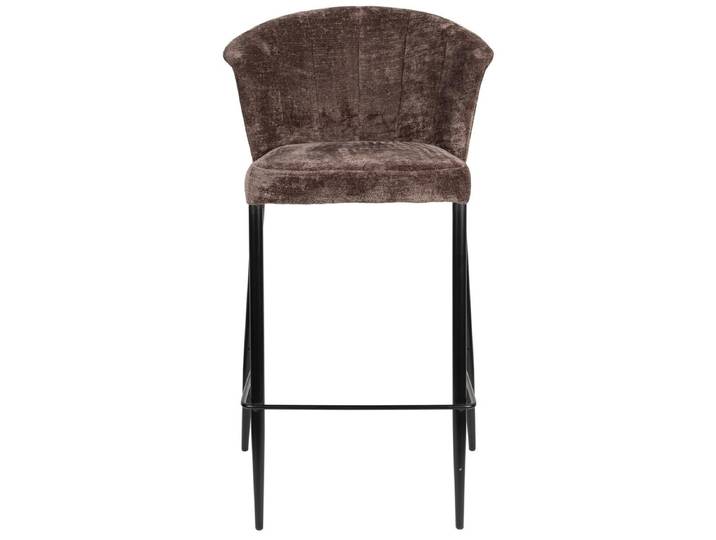 Barhocker Georgia Purple 2er-Set – aus Chenille in Lila - Lila - Luxusbetten24