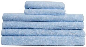 London 6-Piece Cotton Bath Towel Set
