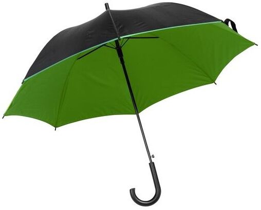 Parapluie publicitaire de golf Armando polyester acier vert