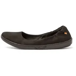 El Naturalista für Damen. 253003ZJ0005_001 Leder Ballerina Schuhe N5300 Coral schwarz (38), Wohnung, Lässig