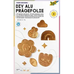 folia Prägefolie kupfer, 3 Blat