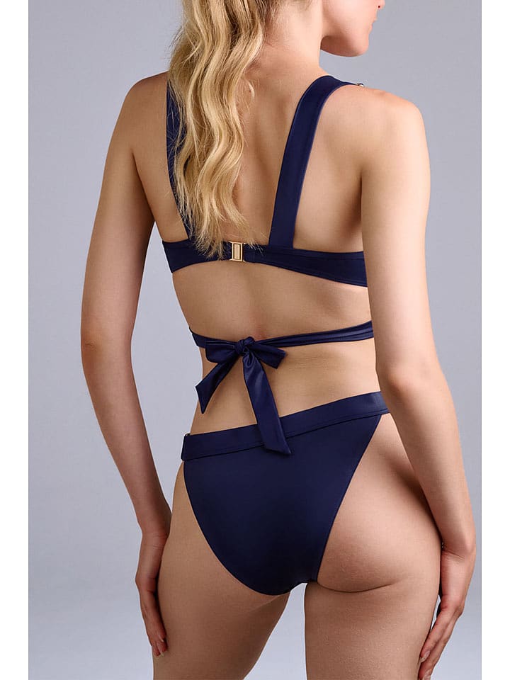 Marlies Dekkers Bikini-Hose "Cache Coeur" in Dunkelblau - M