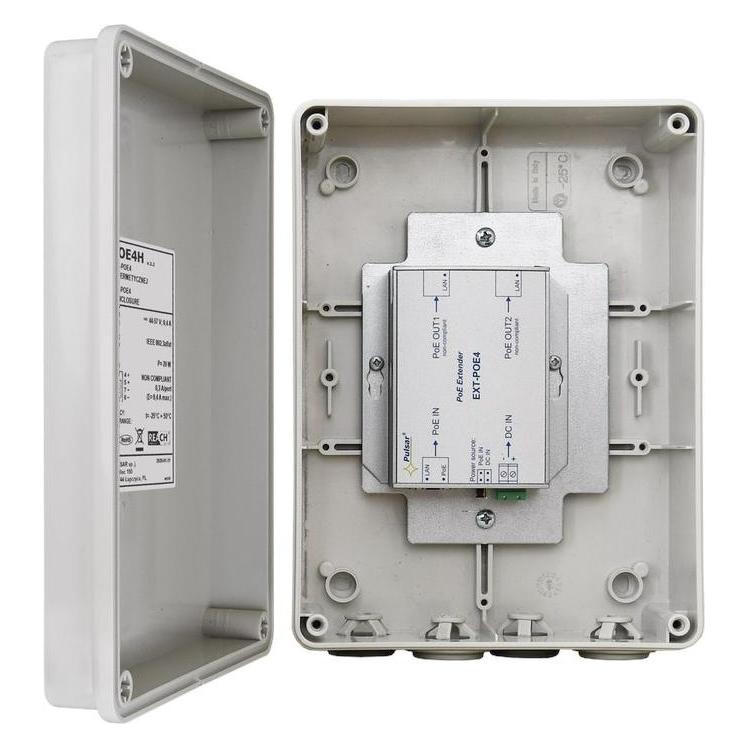 Pulsar Extender Ext-Poe4h Im Hermetischen Gehäuse (EXT-POE4H)