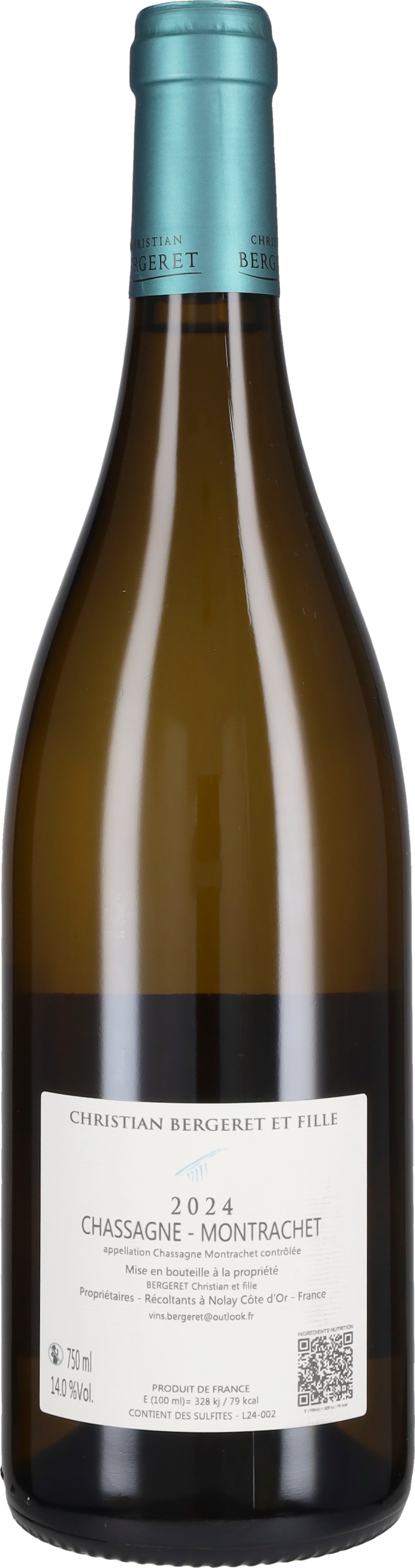 Domaine Bergeret et Fille Chassagne Montrachet Domaine Bergeret 2024