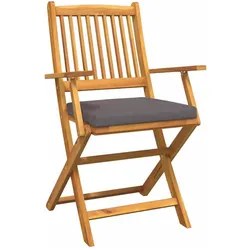 vidaXL, Gartenstühle, Jadonina (4 Stück Mit Armlehne)
