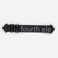 Fourth Element - Mask Strap - elastisches Textilband - Farbe: Black/Grey