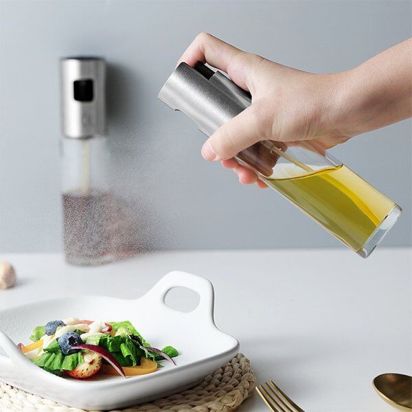 No-Name Airfryer Oliespray, Glas, 100 Ml