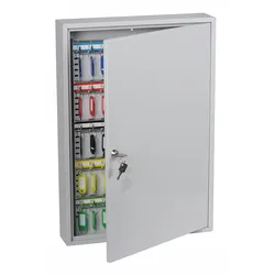 Phoenix Safe Phoenix Schlüsselschrank KC0603K und 100 Haken mit Schlüsselschloss.